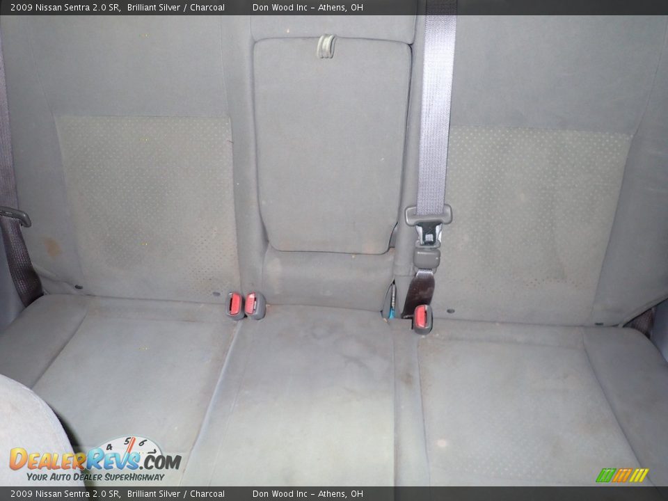 2009 Nissan Sentra 2.0 SR Brilliant Silver / Charcoal Photo #19