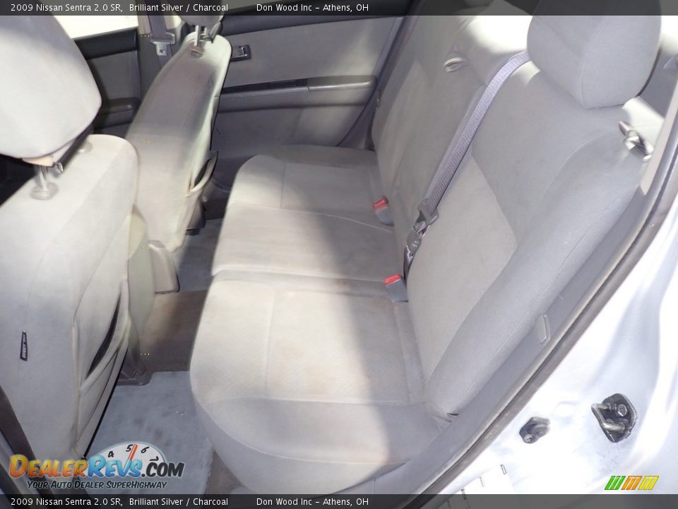 2009 Nissan Sentra 2.0 SR Brilliant Silver / Charcoal Photo #21