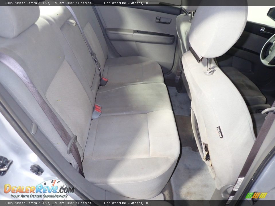 2009 Nissan Sentra 2.0 SR Brilliant Silver / Charcoal Photo #23