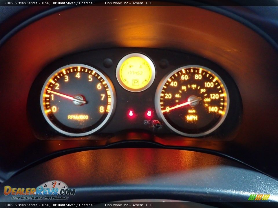 2009 Nissan Sentra 2.0 SR Brilliant Silver / Charcoal Photo #27
