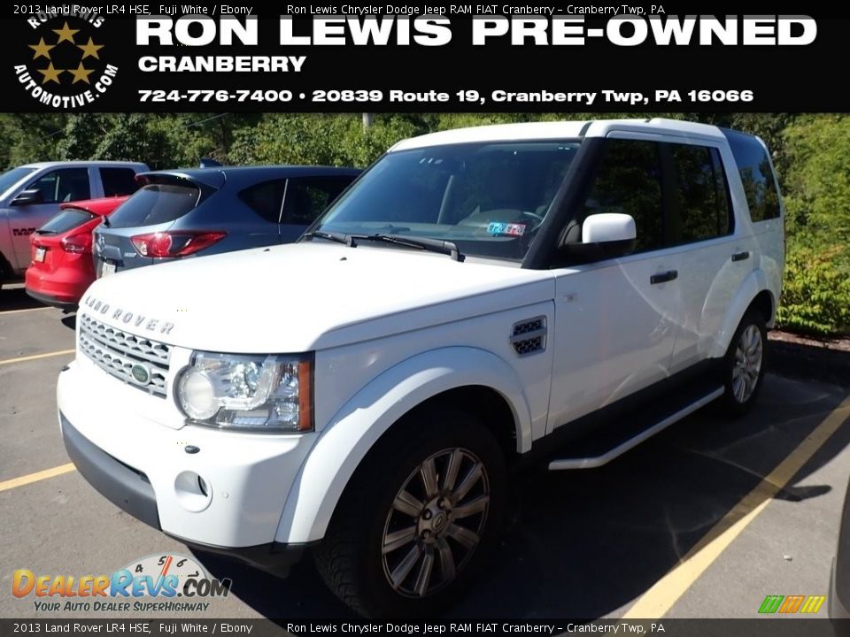 2013 Land Rover LR4 HSE Fuji White / Ebony Photo #1