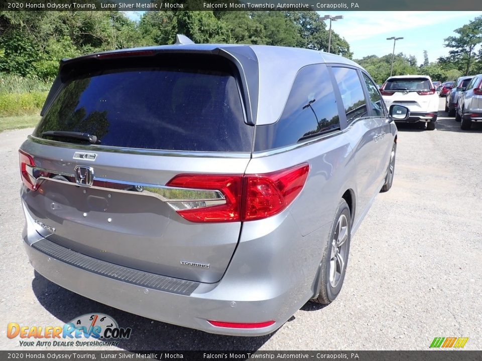 2020 Honda Odyssey Touring Lunar Silver Metallic / Mocha Photo #4