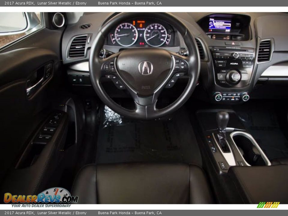 2017 Acura RDX Lunar Silver Metallic / Ebony Photo #5