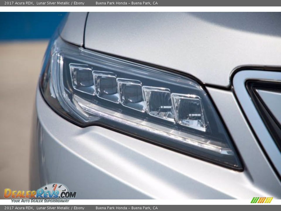 2017 Acura RDX Lunar Silver Metallic / Ebony Photo #8