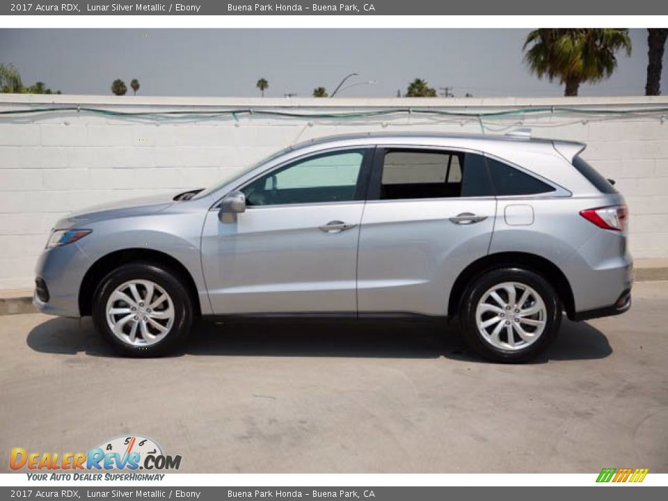 2017 Acura RDX Lunar Silver Metallic / Ebony Photo #10
