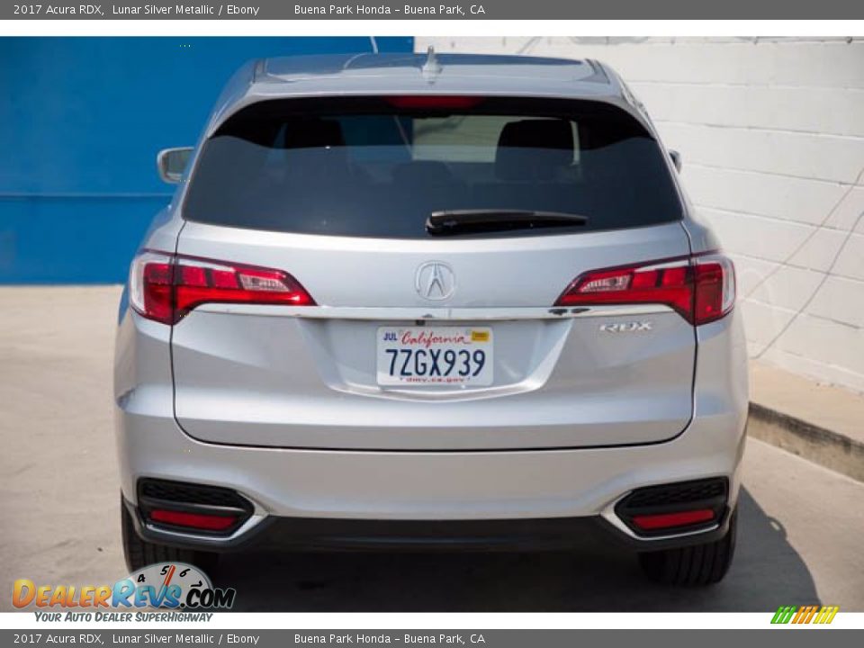 2017 Acura RDX Lunar Silver Metallic / Ebony Photo #11