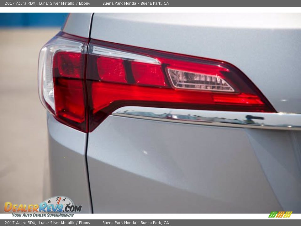 2017 Acura RDX Lunar Silver Metallic / Ebony Photo #12