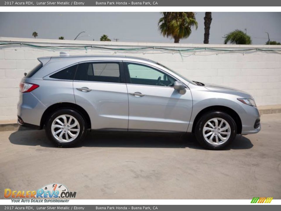 2017 Acura RDX Lunar Silver Metallic / Ebony Photo #14