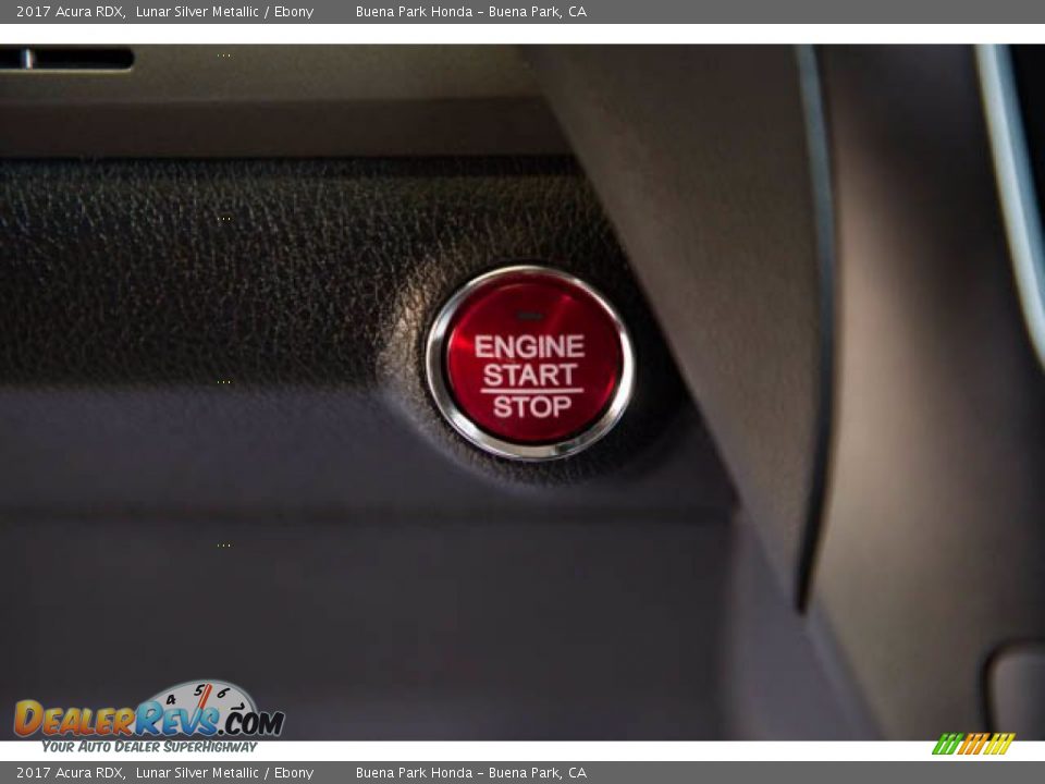 2017 Acura RDX Lunar Silver Metallic / Ebony Photo #16