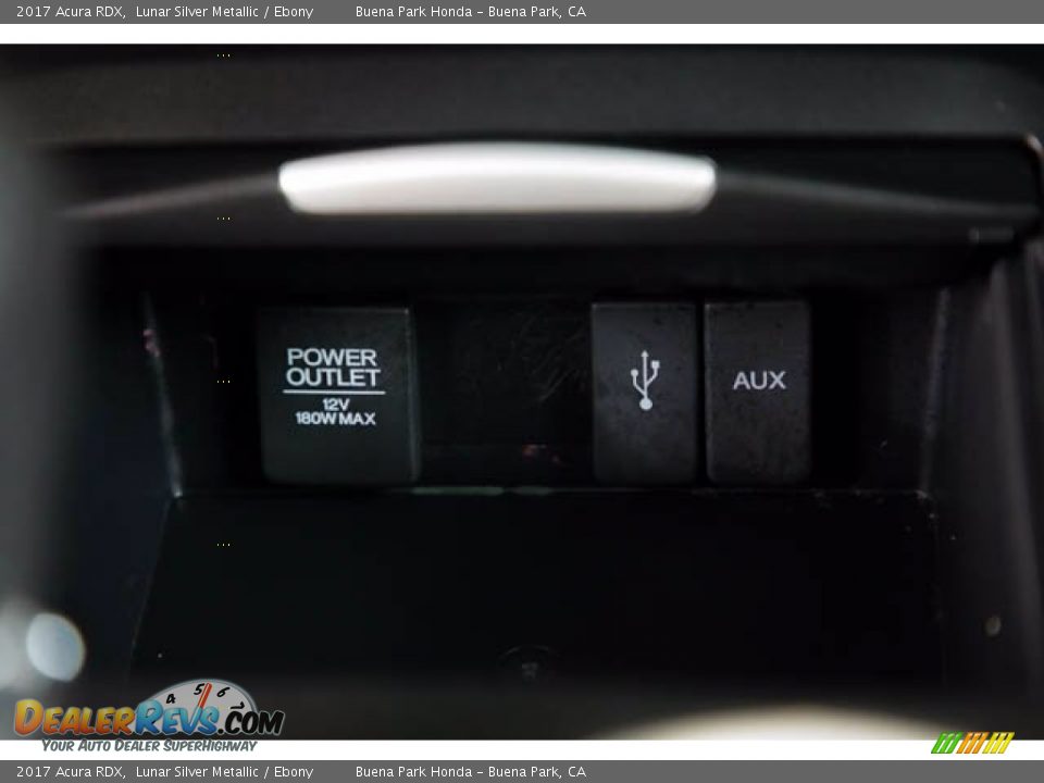 2017 Acura RDX Lunar Silver Metallic / Ebony Photo #17