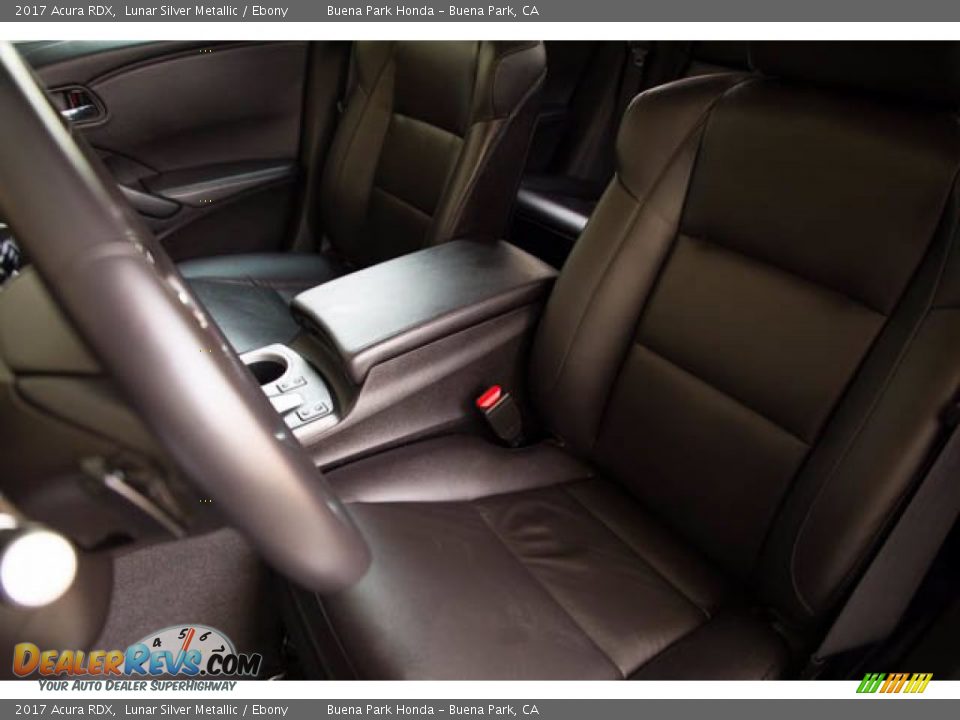 2017 Acura RDX Lunar Silver Metallic / Ebony Photo #18