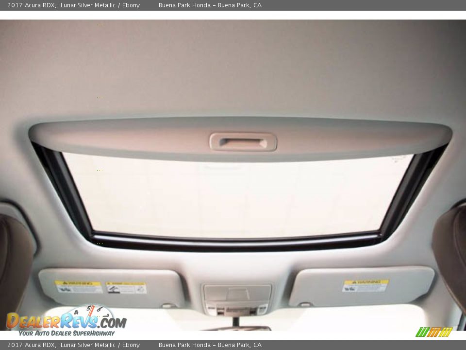 2017 Acura RDX Lunar Silver Metallic / Ebony Photo #19