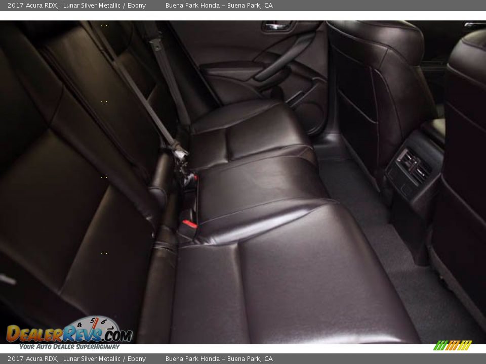 2017 Acura RDX Lunar Silver Metallic / Ebony Photo #22