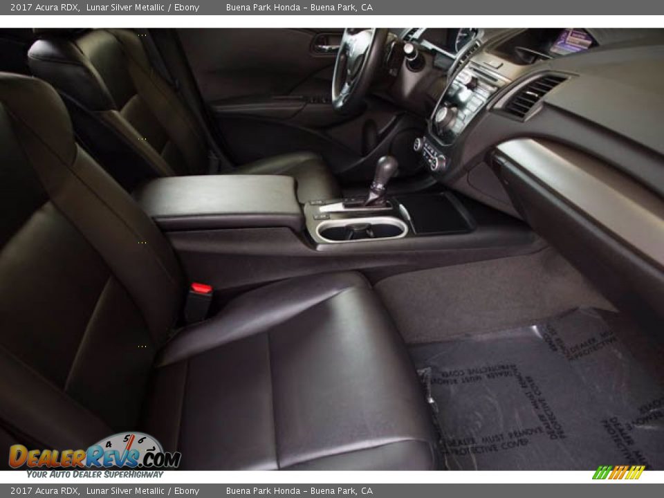2017 Acura RDX Lunar Silver Metallic / Ebony Photo #24