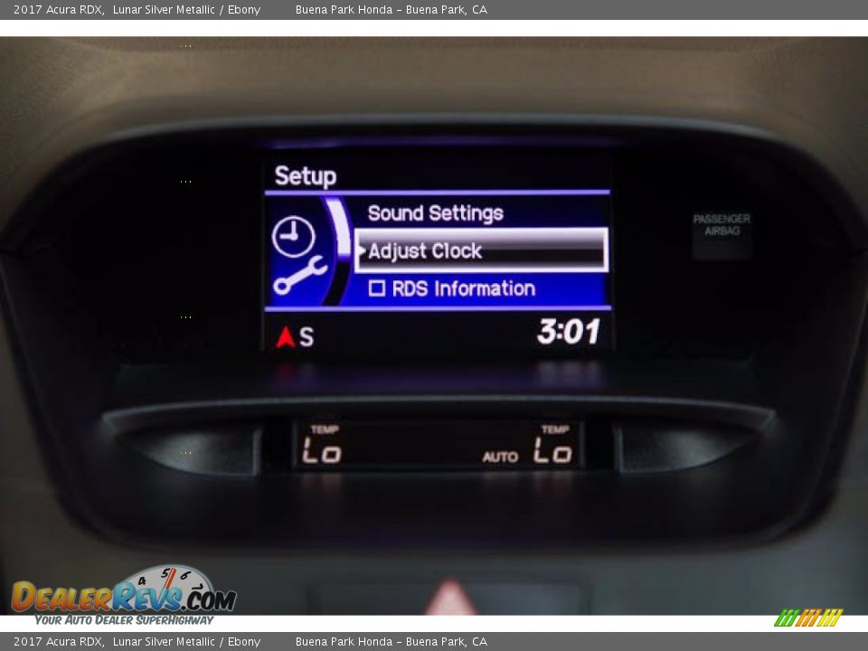 2017 Acura RDX Lunar Silver Metallic / Ebony Photo #26