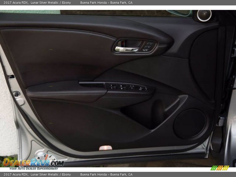 2017 Acura RDX Lunar Silver Metallic / Ebony Photo #29