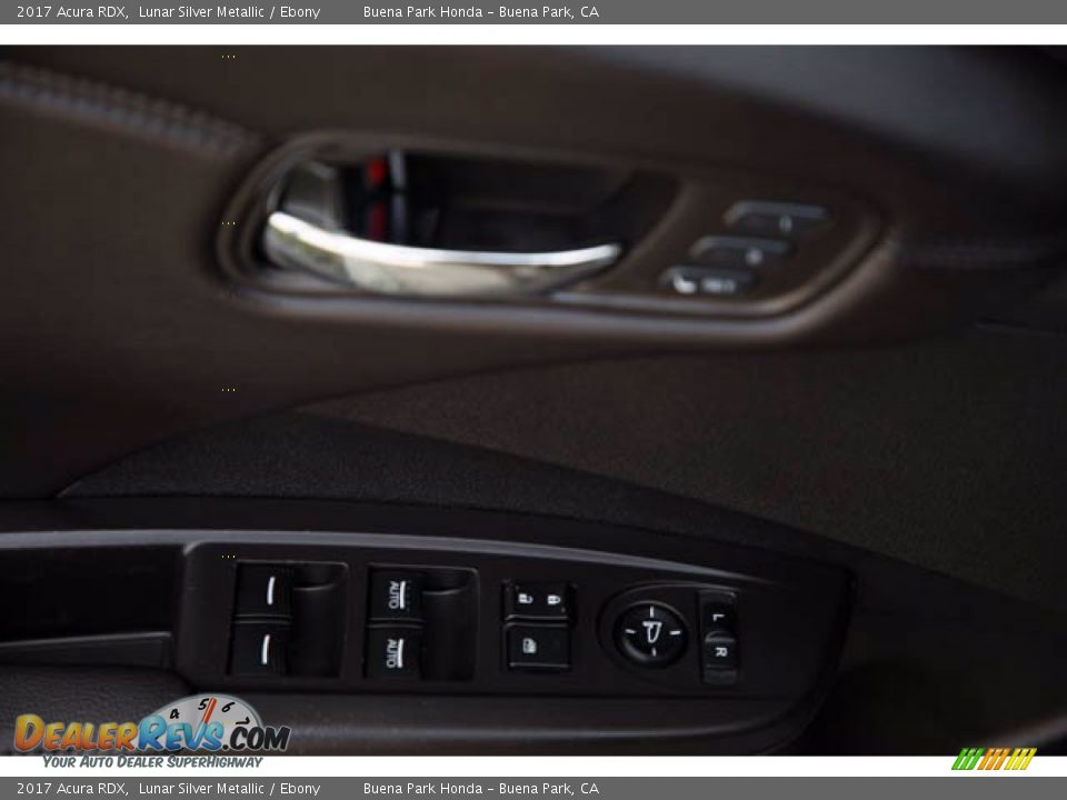 2017 Acura RDX Lunar Silver Metallic / Ebony Photo #30