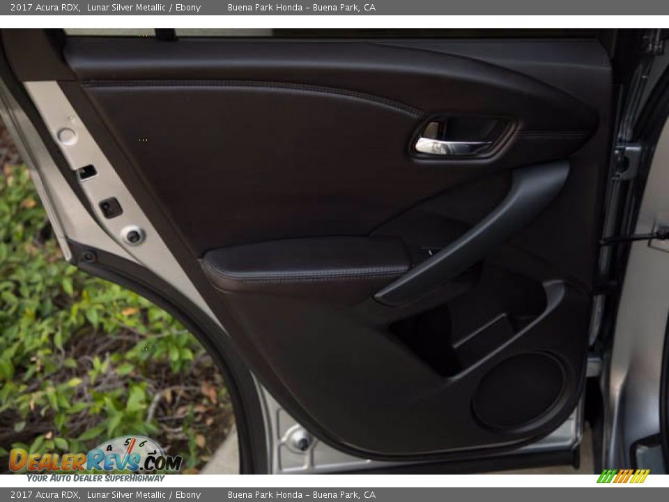 2017 Acura RDX Lunar Silver Metallic / Ebony Photo #31