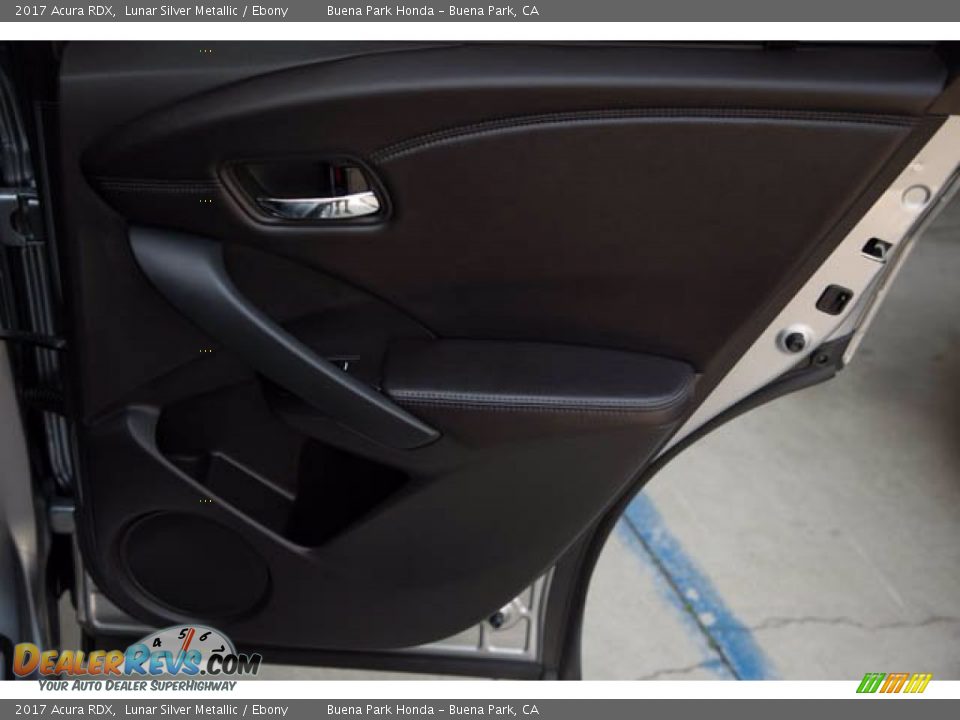 2017 Acura RDX Lunar Silver Metallic / Ebony Photo #32