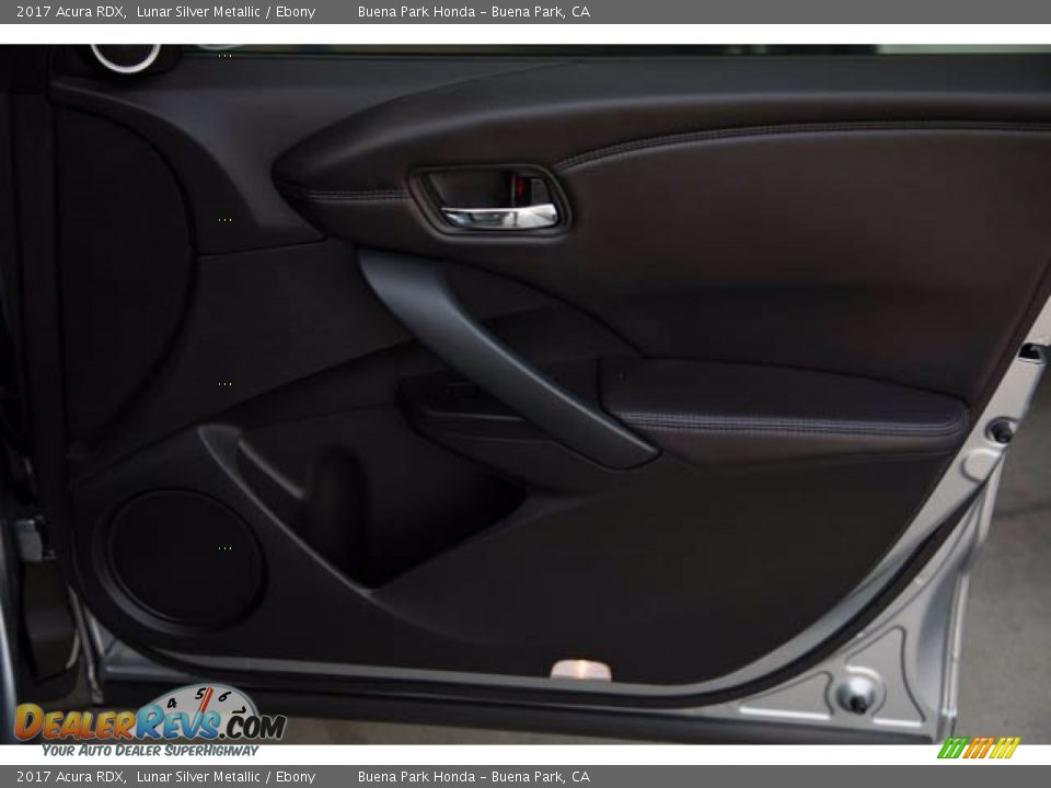 2017 Acura RDX Lunar Silver Metallic / Ebony Photo #33
