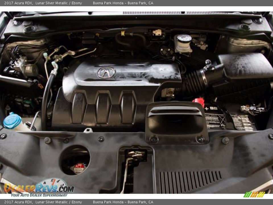 2017 Acura RDX Lunar Silver Metallic / Ebony Photo #34