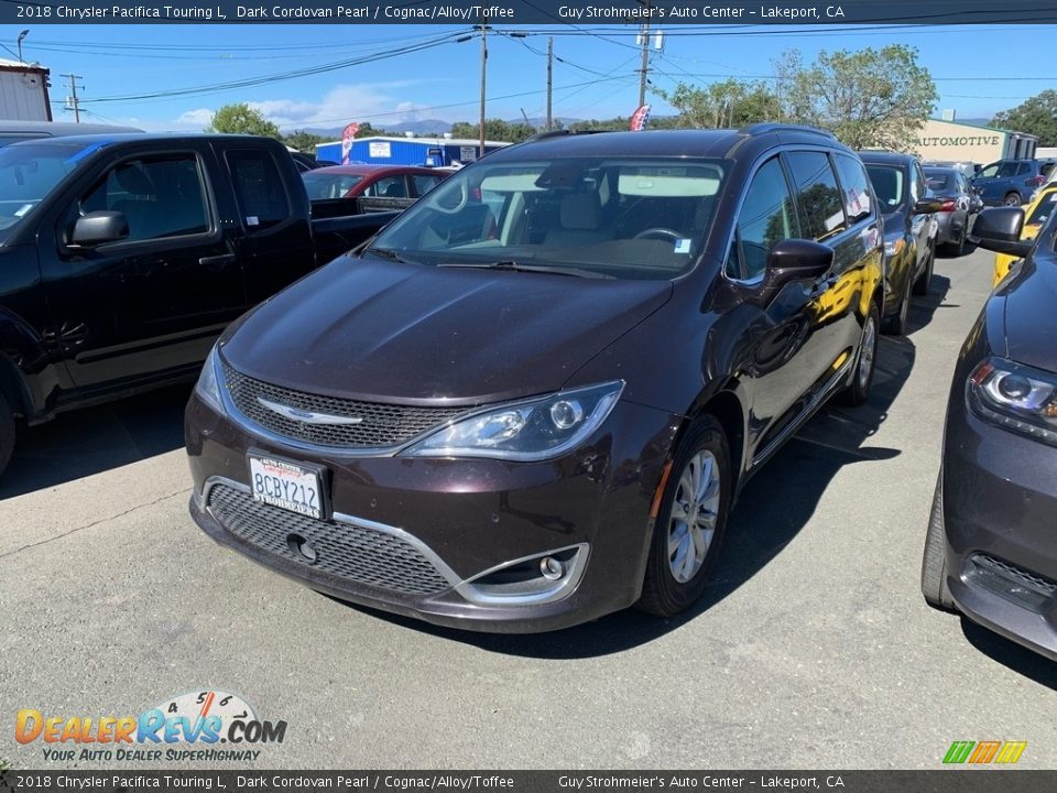 2018 Chrysler Pacifica Touring L Dark Cordovan Pearl / Cognac/Alloy/Toffee Photo #3