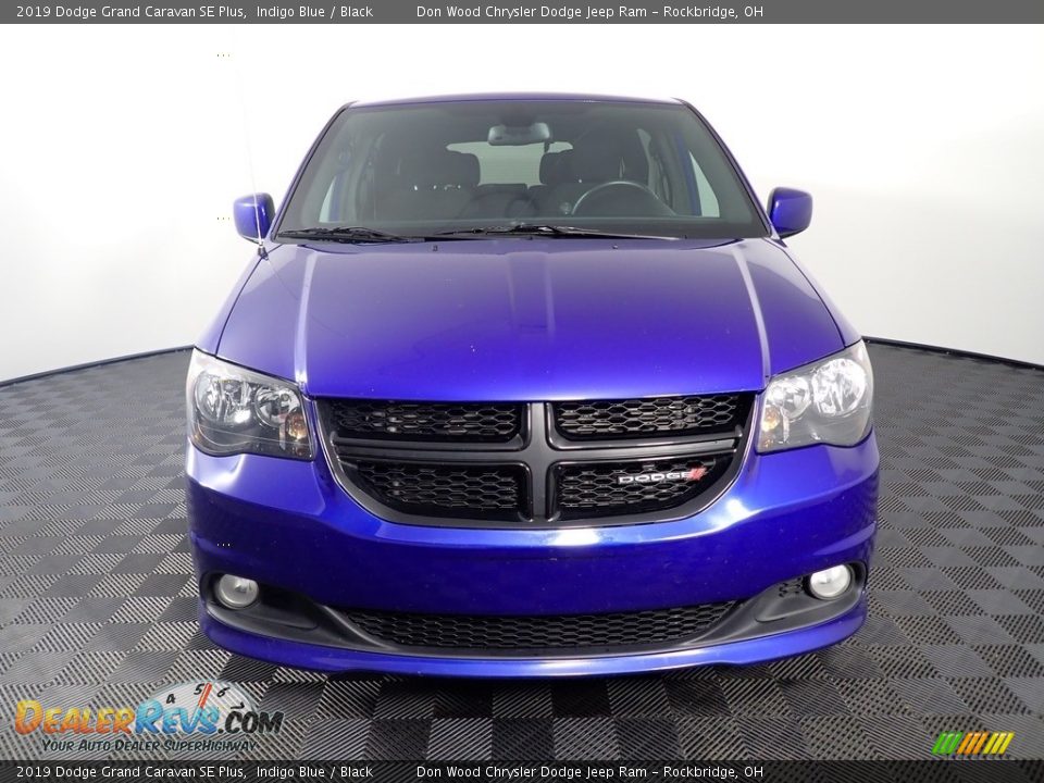 2019 Dodge Grand Caravan SE Plus Indigo Blue / Black Photo #5