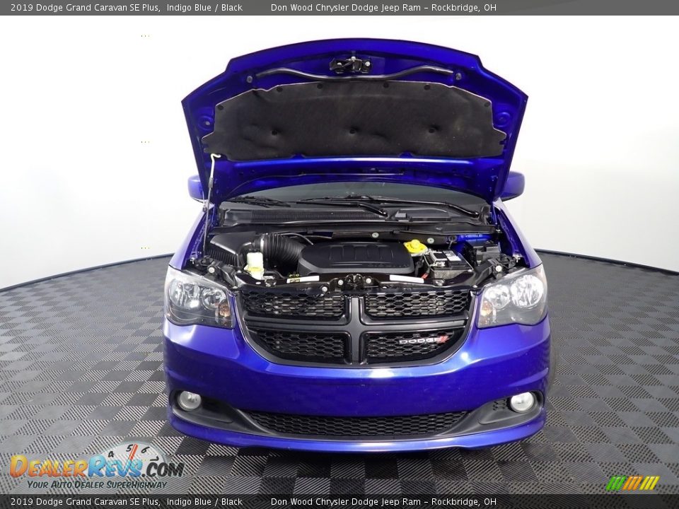 2019 Dodge Grand Caravan SE Plus Indigo Blue / Black Photo #6