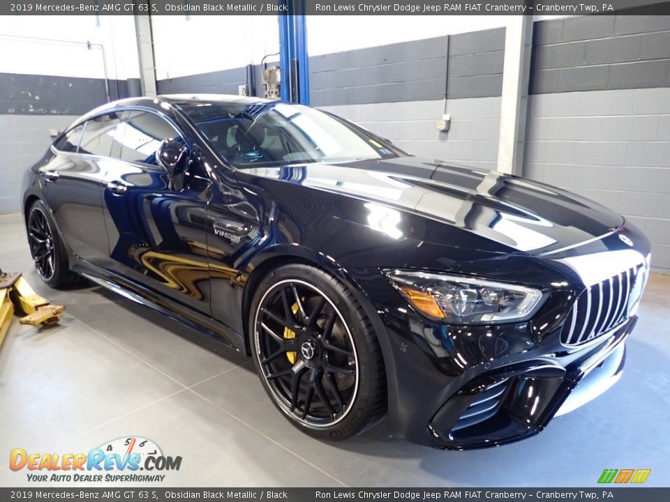 2019 Mercedes-Benz AMG GT 63 S Obsidian Black Metallic / Black Photo #2