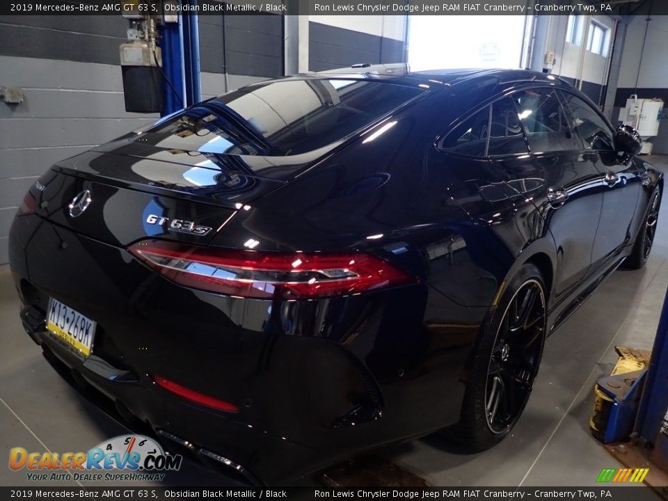 2019 Mercedes-Benz AMG GT 63 S Obsidian Black Metallic / Black Photo #3