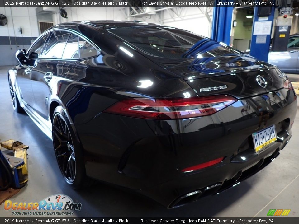 2019 Mercedes-Benz AMG GT 63 S Obsidian Black Metallic / Black Photo #4