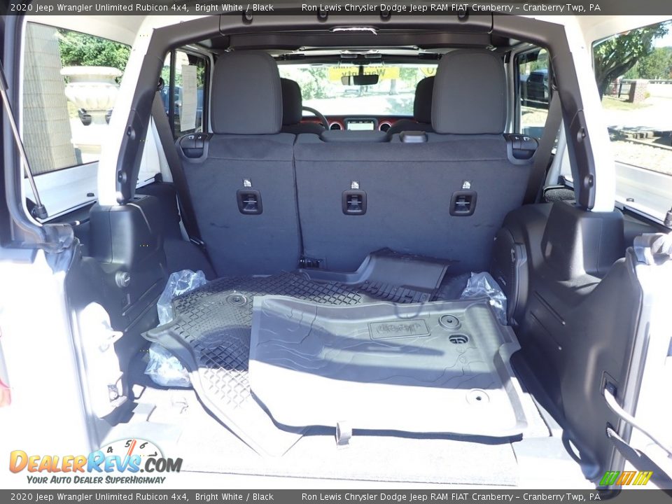 2020 Jeep Wrangler Unlimited Rubicon 4x4 Bright White / Black Photo #4