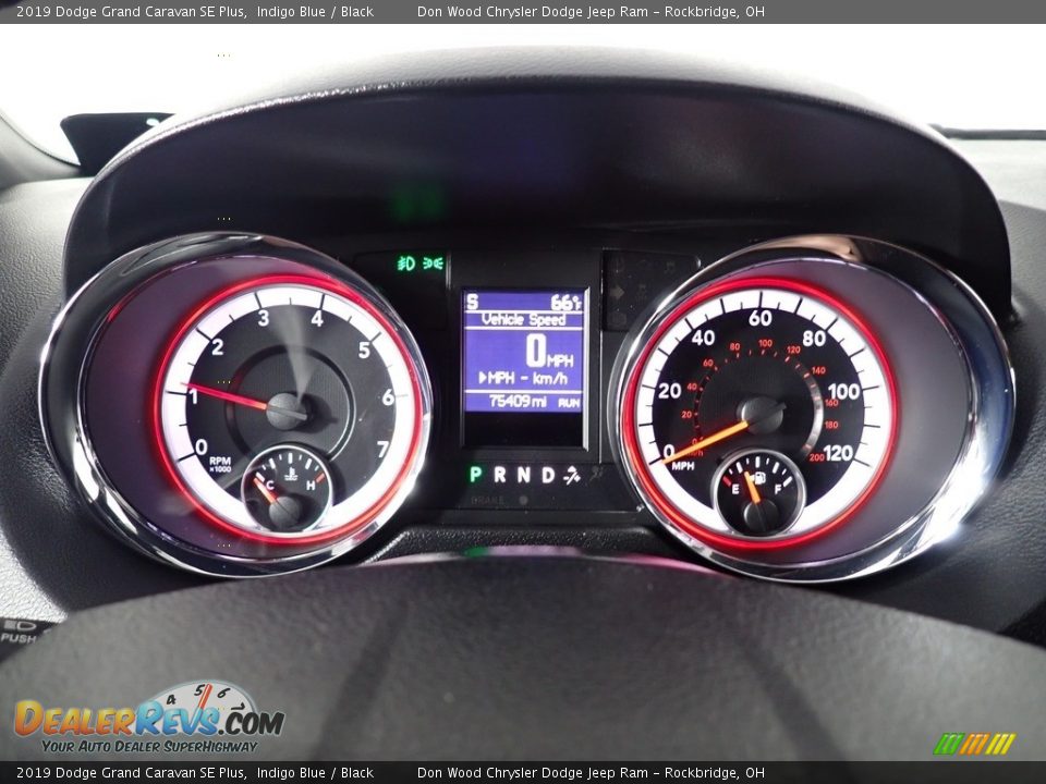 2019 Dodge Grand Caravan SE Plus Indigo Blue / Black Photo #31