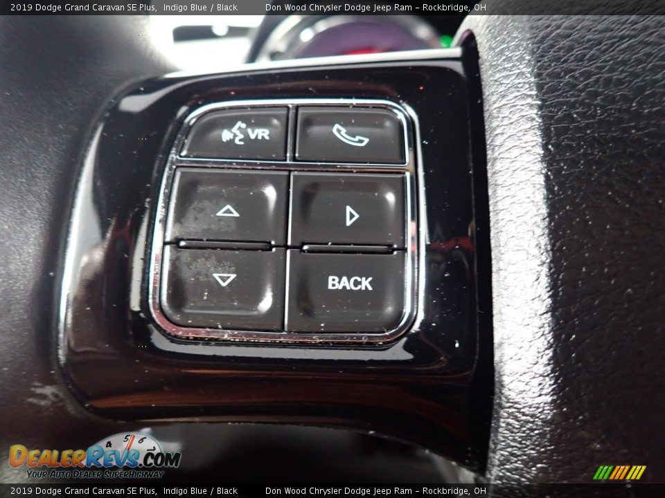 2019 Dodge Grand Caravan SE Plus Indigo Blue / Black Photo #34