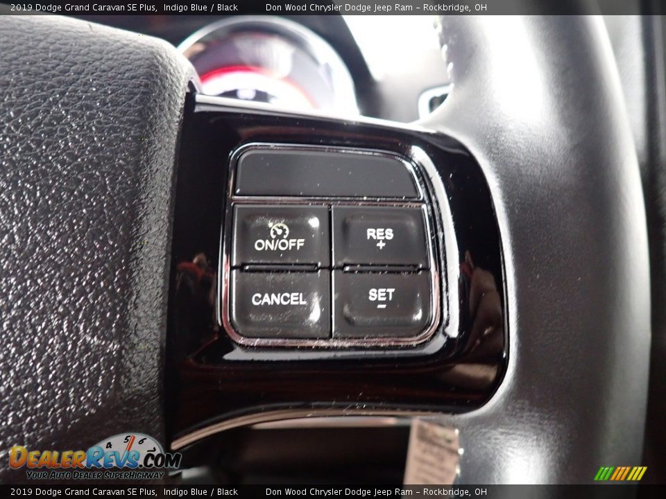 2019 Dodge Grand Caravan SE Plus Indigo Blue / Black Photo #35