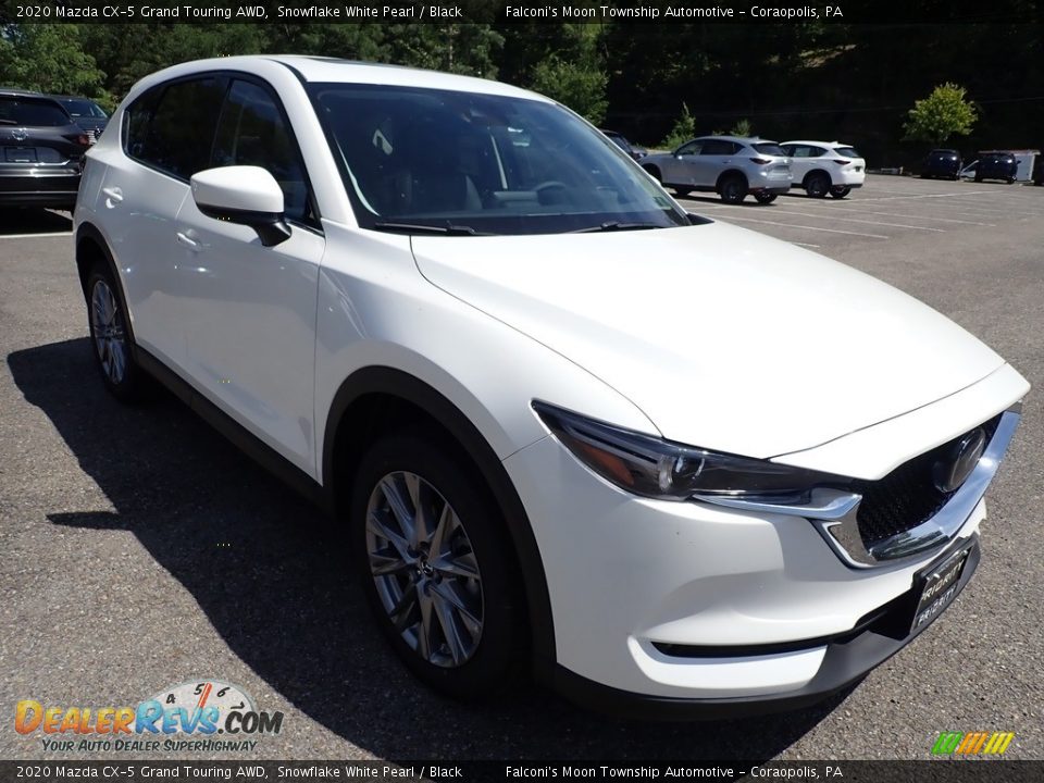 2020 Mazda CX-5 Grand Touring AWD Snowflake White Pearl / Black Photo #3