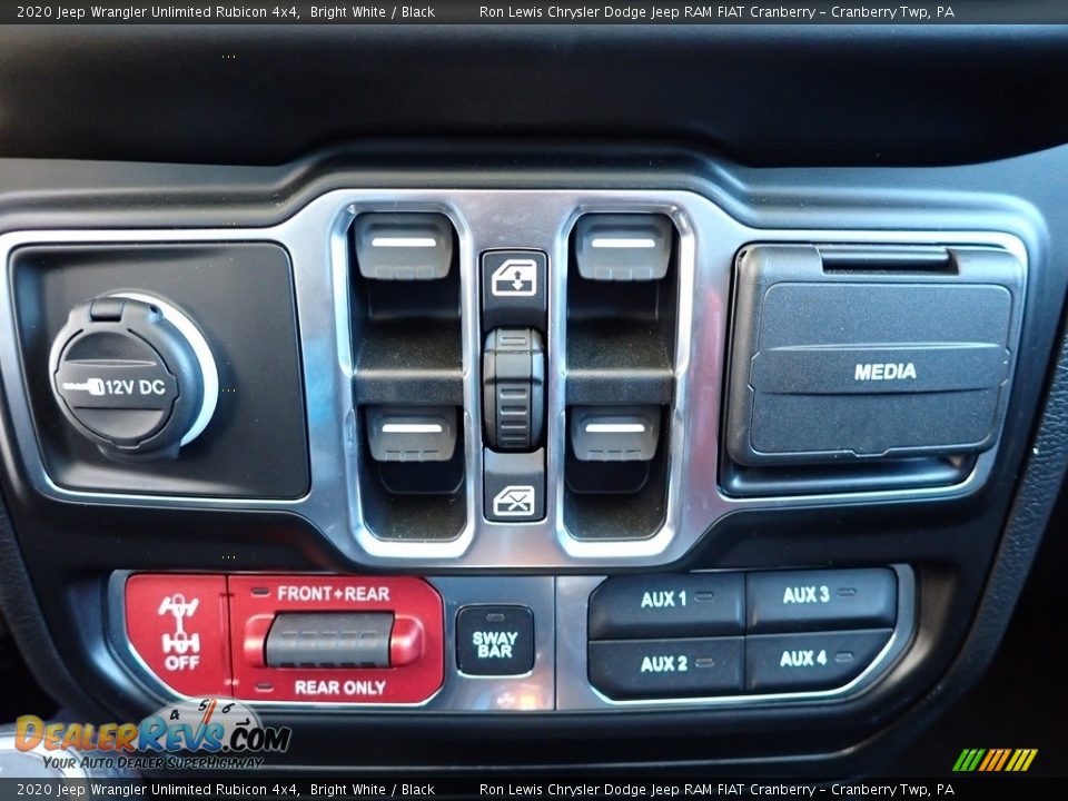 2020 Jeep Wrangler Unlimited Rubicon 4x4 Bright White / Black Photo #18