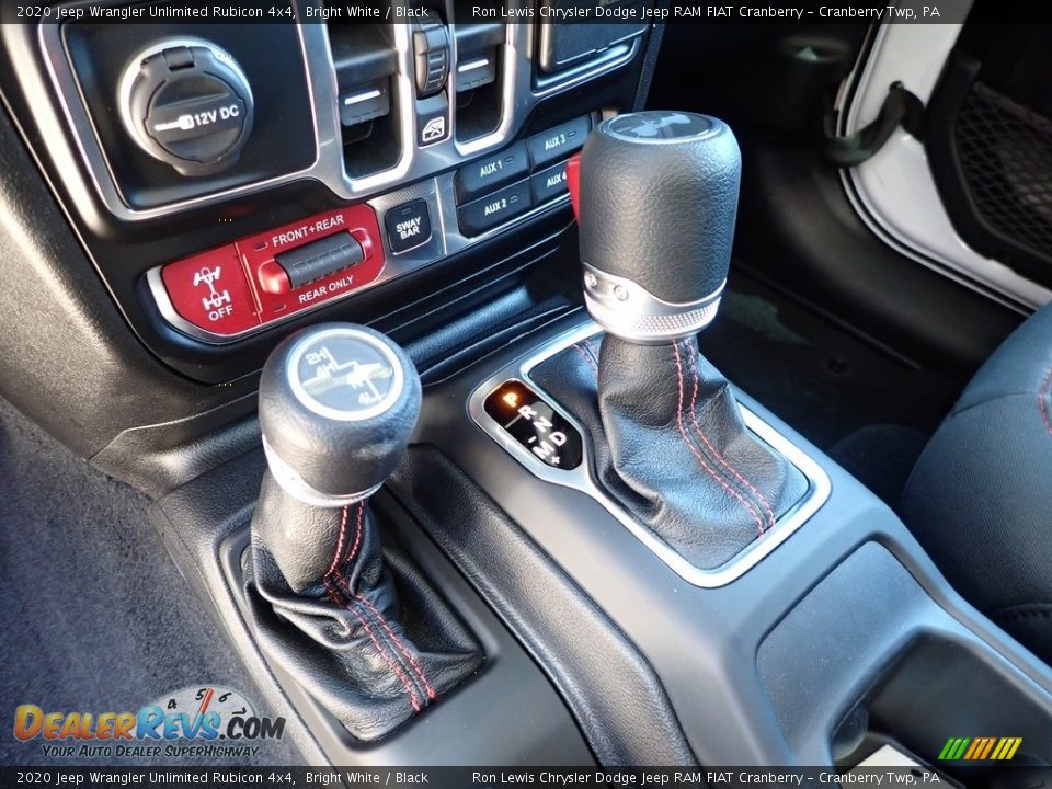 2020 Jeep Wrangler Unlimited Rubicon 4x4 Bright White / Black Photo #19