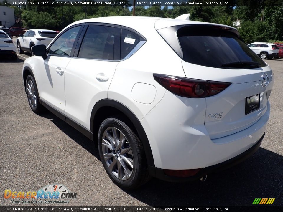 2020 Mazda CX-5 Grand Touring AWD Snowflake White Pearl / Black Photo #6
