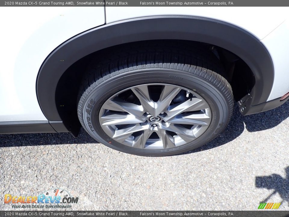 2020 Mazda CX-5 Grand Touring AWD Snowflake White Pearl / Black Photo #7