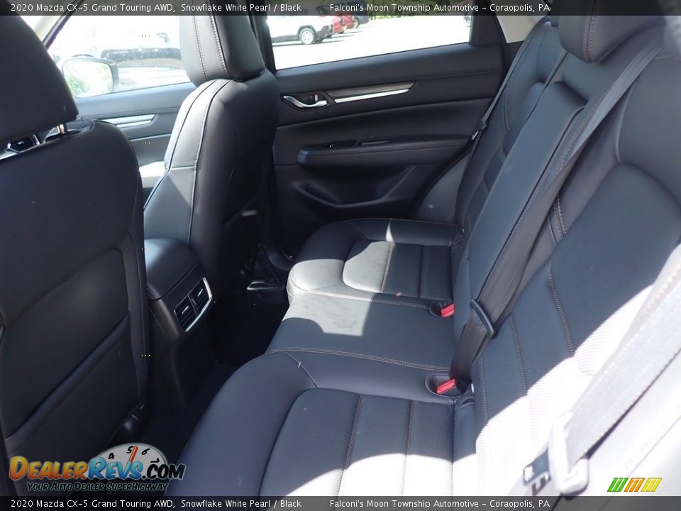 2020 Mazda CX-5 Grand Touring AWD Snowflake White Pearl / Black Photo #8