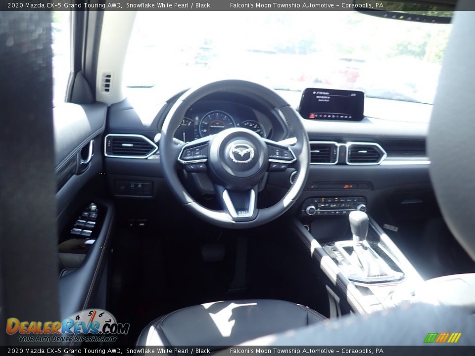 2020 Mazda CX-5 Grand Touring AWD Snowflake White Pearl / Black Photo #9