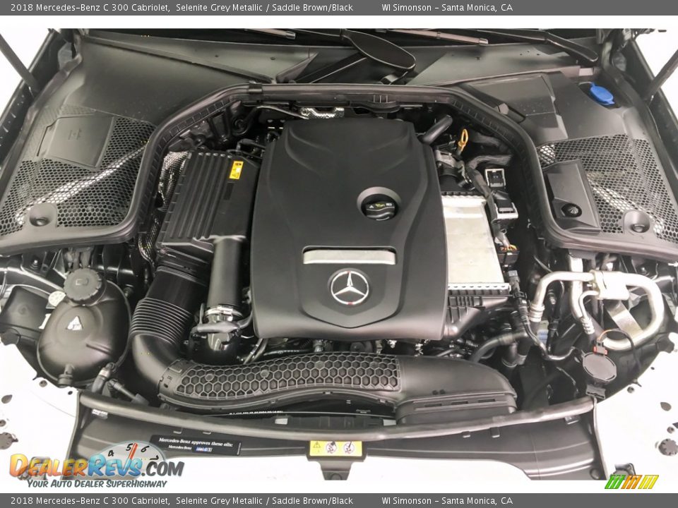 2018 Mercedes-Benz C 300 Cabriolet 2.0 Liter Turbocharged DOHC 16-Valve VVT 4 Cylinder Engine Photo #8