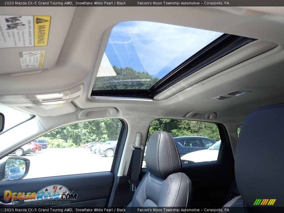 2020 Mazda CX-5 Grand Touring AWD Snowflake White Pearl / Black Photo #13