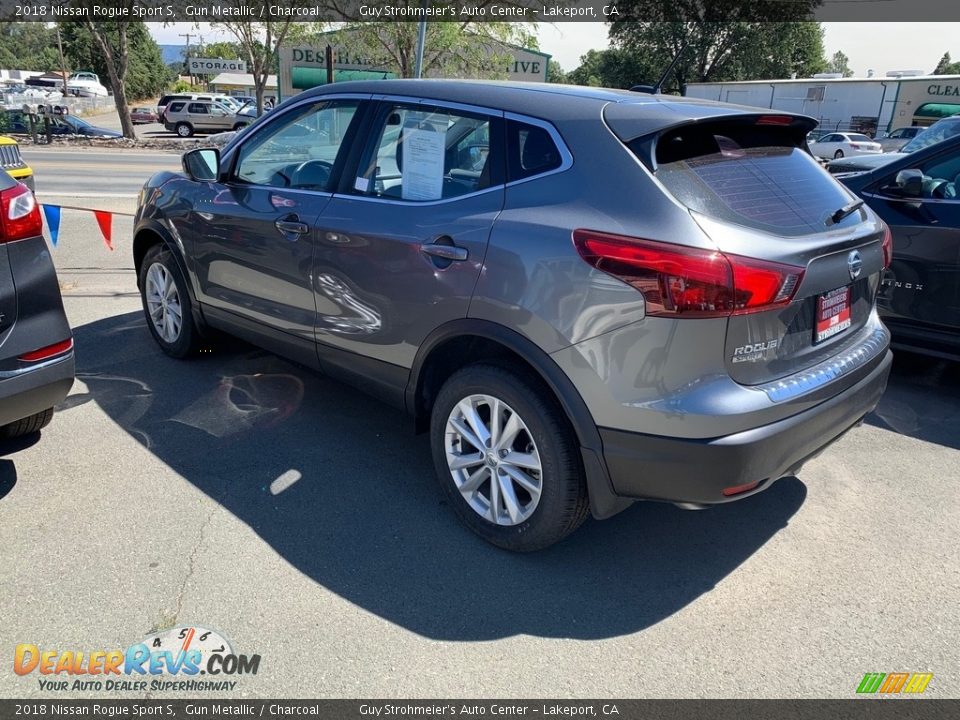 2018 Nissan Rogue Sport S Gun Metallic / Charcoal Photo #5