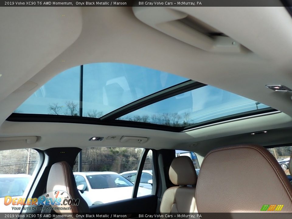 Sunroof of 2019 Volvo XC90 T6 AWD Momentum Photo #19