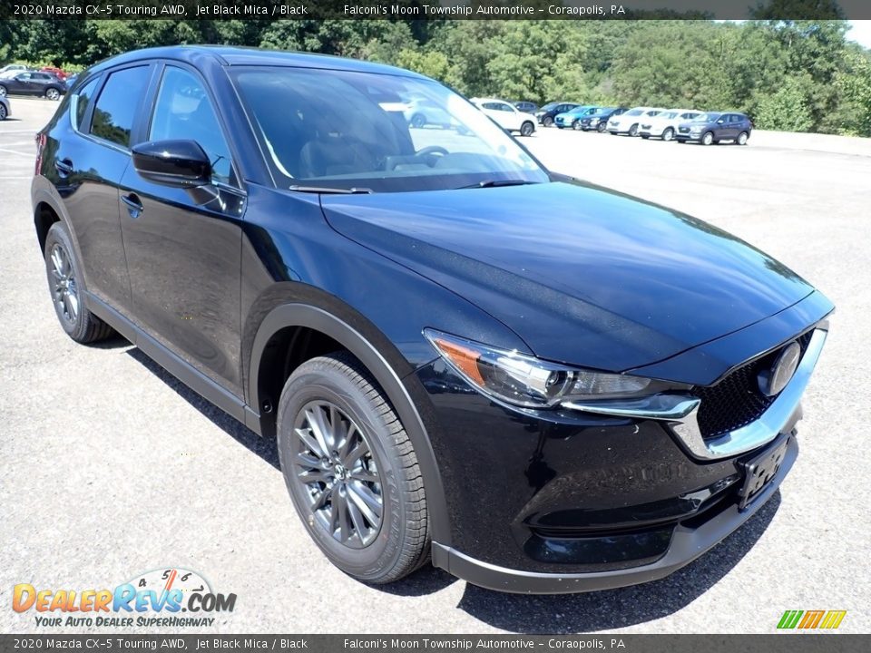 2020 Mazda CX-5 Touring AWD Jet Black Mica / Black Photo #3