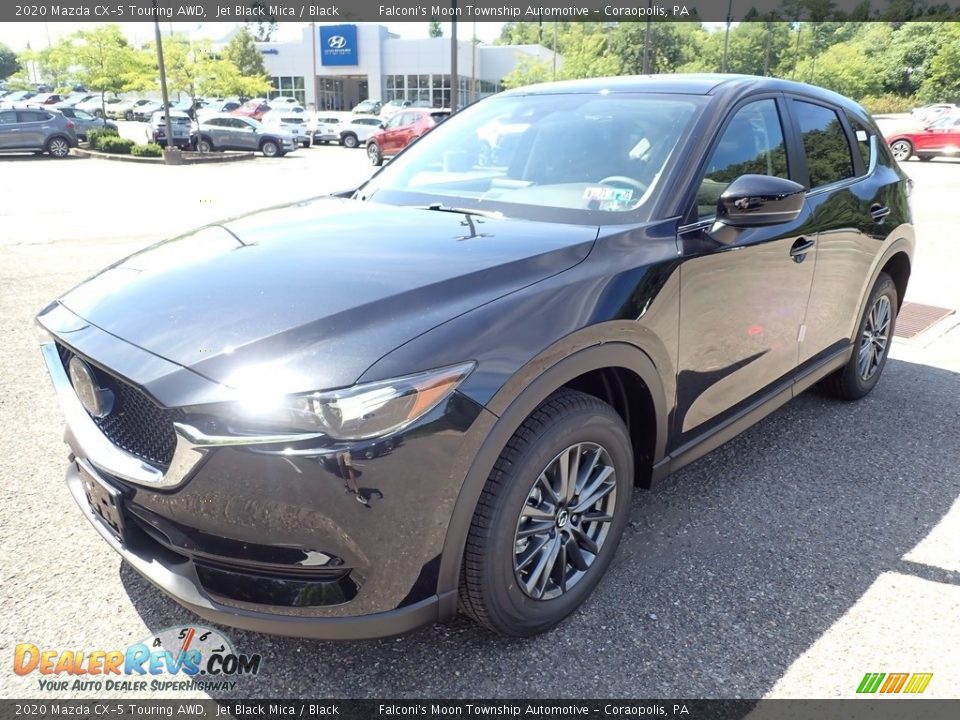 2020 Mazda CX-5 Touring AWD Jet Black Mica / Black Photo #5