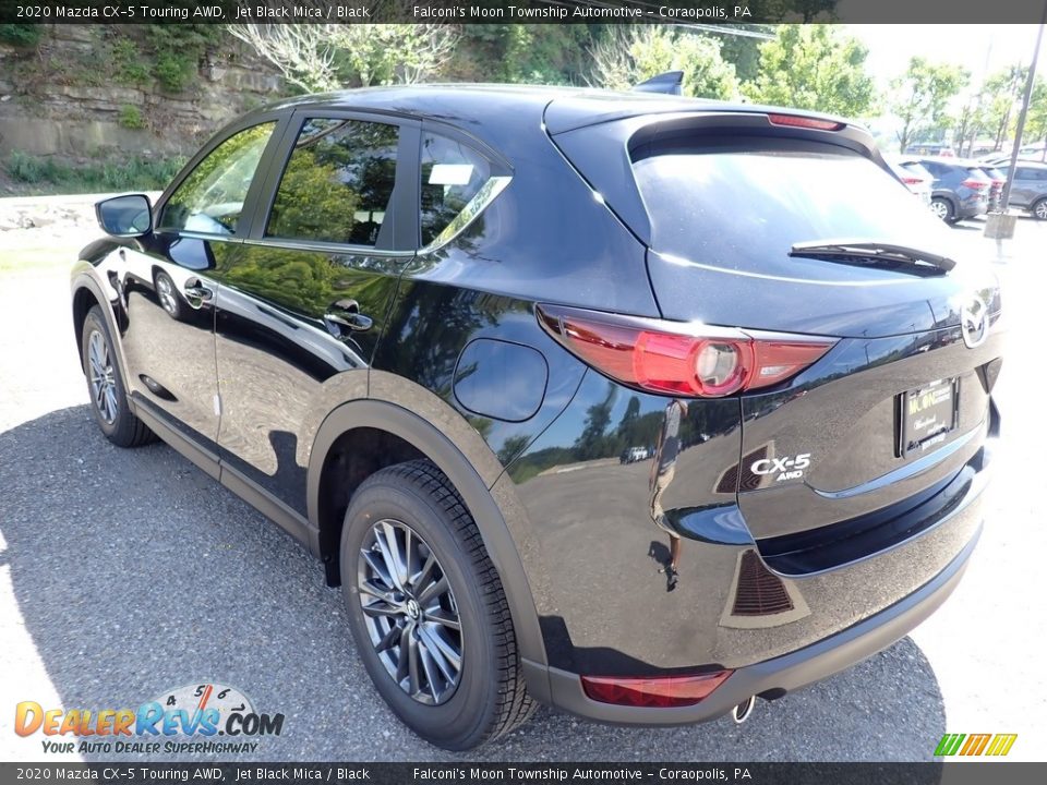 2020 Mazda CX-5 Touring AWD Jet Black Mica / Black Photo #6