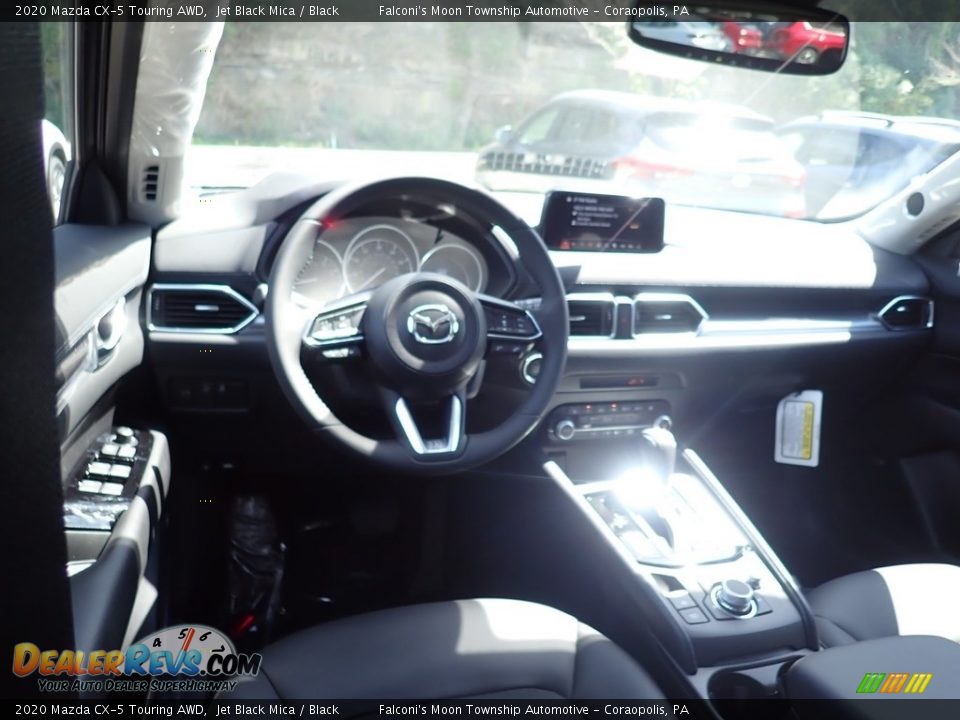 2020 Mazda CX-5 Touring AWD Jet Black Mica / Black Photo #8